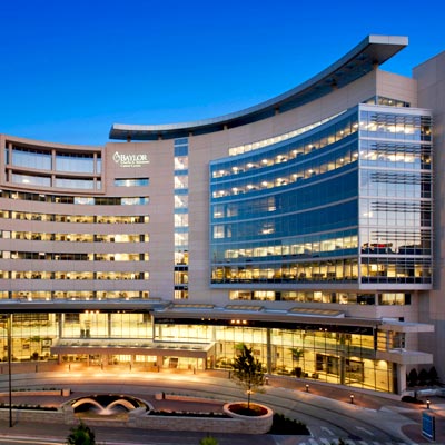 foto de las instalaciones del Baylor Scott & White Sammons Cancer Center Dallas